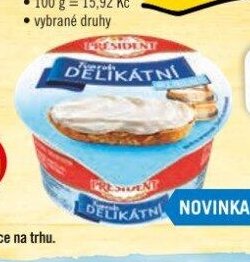 Président Delikátní tvaroh
