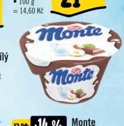 Monte Mléčný dezert