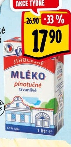 Jihočeské trvanlivé mléko