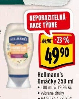 Hellmann's Omáčky 250 ml
