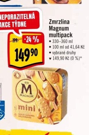 Zmrzlina Magnum multipack