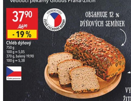 Chléb dýňový