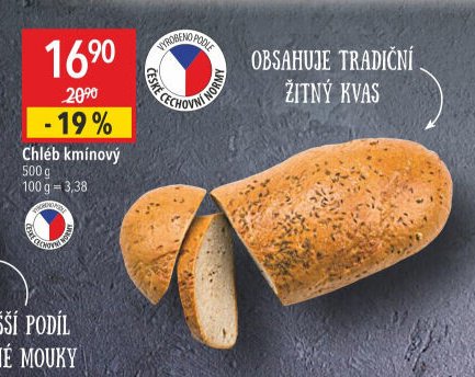 Chléb kmínový