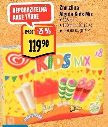 Nanuky Kids Mix Algida