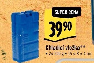 Náplně do chladicího boxu - chladicí vložky