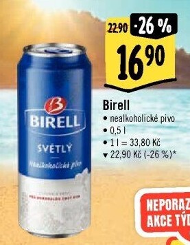 Nealkoholické pivo Birell