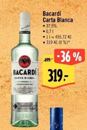 Rum Carta Blanca Bacardi