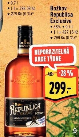 Rum Republica Exclusive Božkov