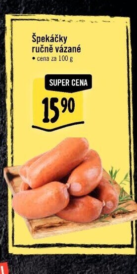 Špekáčky ručně vázané