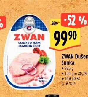 Šunka dušená Zwan