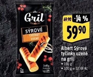 Sýrové tyčinky Albert Gril