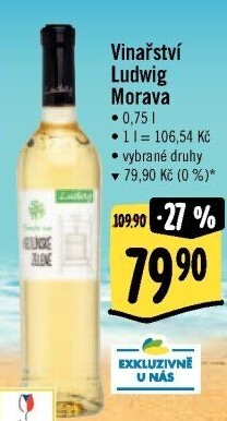 Vína Morava Vinařství Ludwig