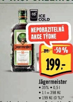 Bylinný likér Jägermeister
