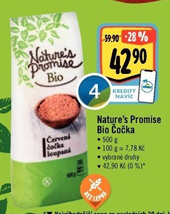 Čočka bio Nature'