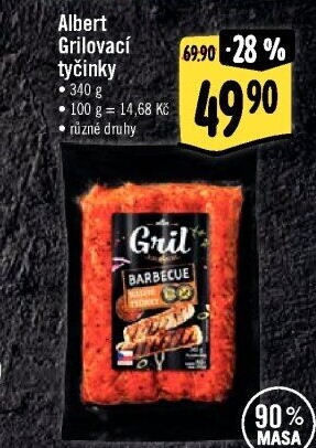 Grilovací tyčinky Albert Gril