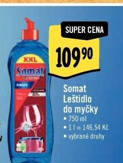 Leštidlo do myčky Somat