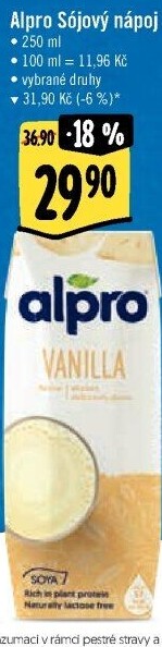 Nápoj sójový Alpro Soya