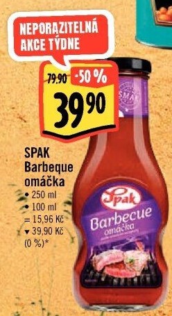 Omáčka barbecue Spak