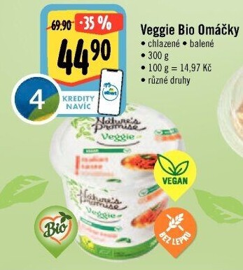 Omáčky bio Veggie Nature'