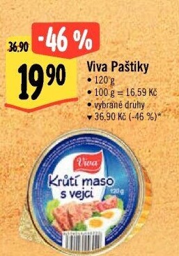 Paštiky Viva Carne