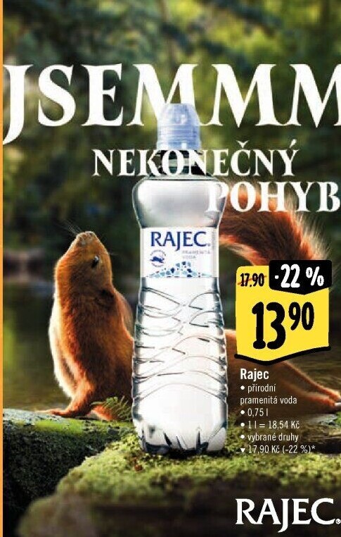 Přírodní voda Rajec