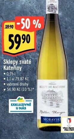 Vína Sklepy svaté Kateřiny