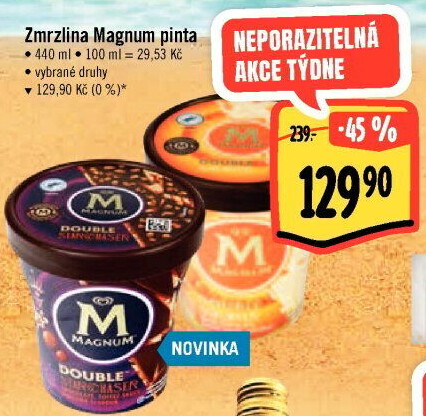 Zmrzlina v kelímku Magnum Algida - Albert akcniletaky.com