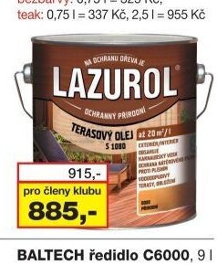 LAZUROL olej terasový S1080