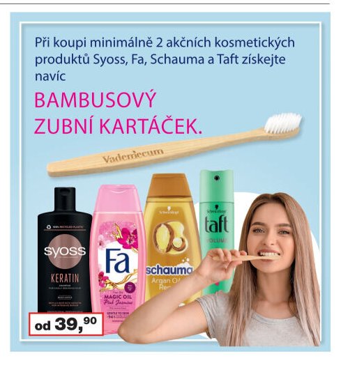Syoss, Fa, Schauma a Taft kosmetika