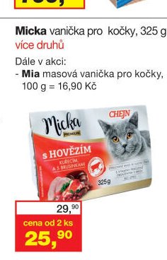 Micka vanička pro kočky