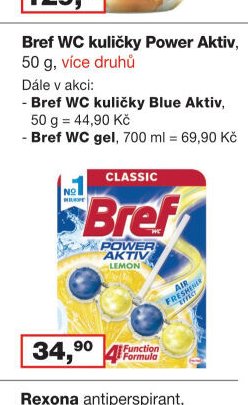 Bref WC kuličky Power Aktiv