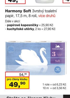 Harmony Soft toaletní papír