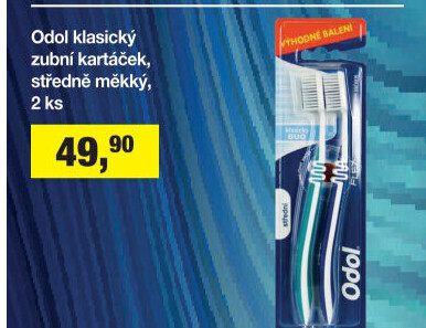 Kartáček na zuby Odol