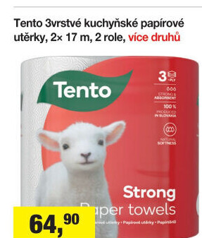 Utěrky kuchyňské 3vrstvé Tento