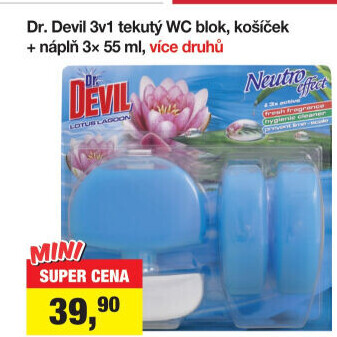 WC blok gelový Dr. Devil