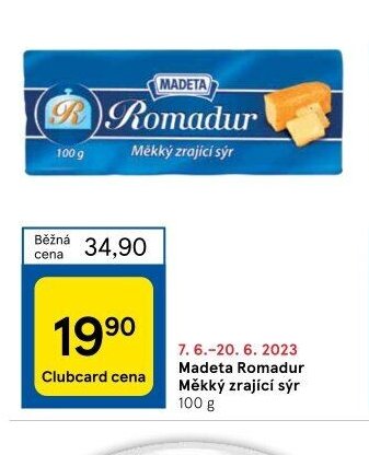 Madeta Romadur 100 g