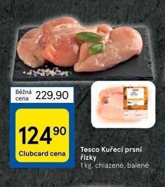 Tesco Kuřecí prsní řízky