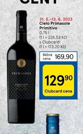 Cielo Primasole Primitivo