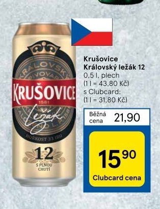 Krušovice Královský ležák 12