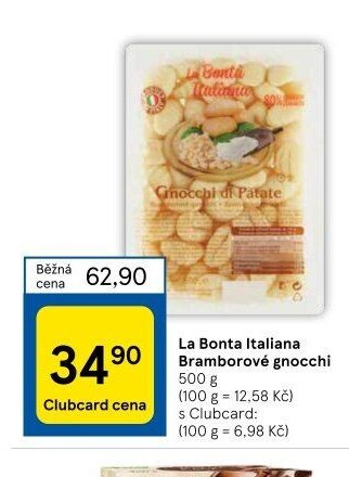 La Bonta Italiana Bramborové gnocchi