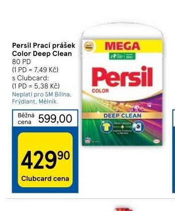 Persil Prací prášek Color Deep Clean