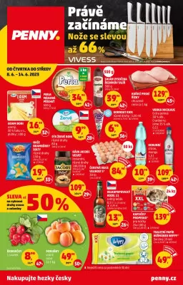 akční leták Penny Market 8.6.2023-14.6.2023