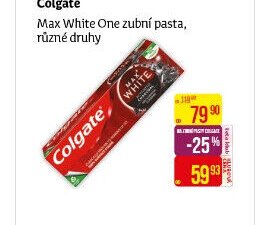 Colgate Max White One zubní pasta, různé druhy