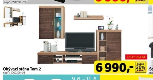 Obývací stěna Tom 2 - ASKO akcniletaky.com