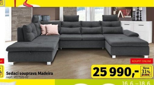 Sedací souprava Madeira - ASKO akcniletaky.com