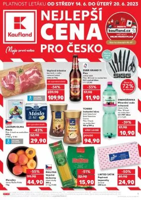 akční leták Kaufland 14.6.2023-20.6.2023