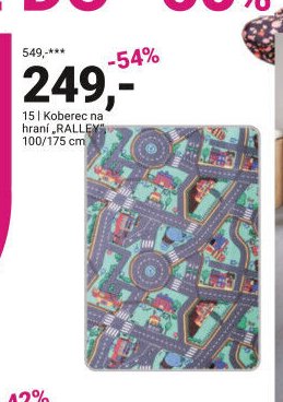 Koberce na hraní RALLEY