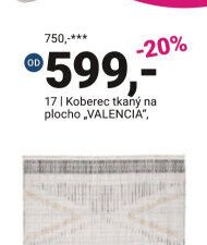 Koberec tkaný na plocho VALENCIA