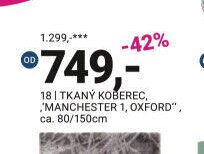 Tkaný koberec MANCHESTER, OXFORD
