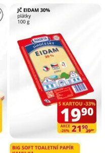Jč eidam 30% plátky